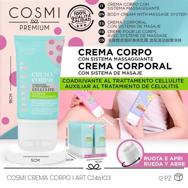 Crema anticelulítica con masajeador
