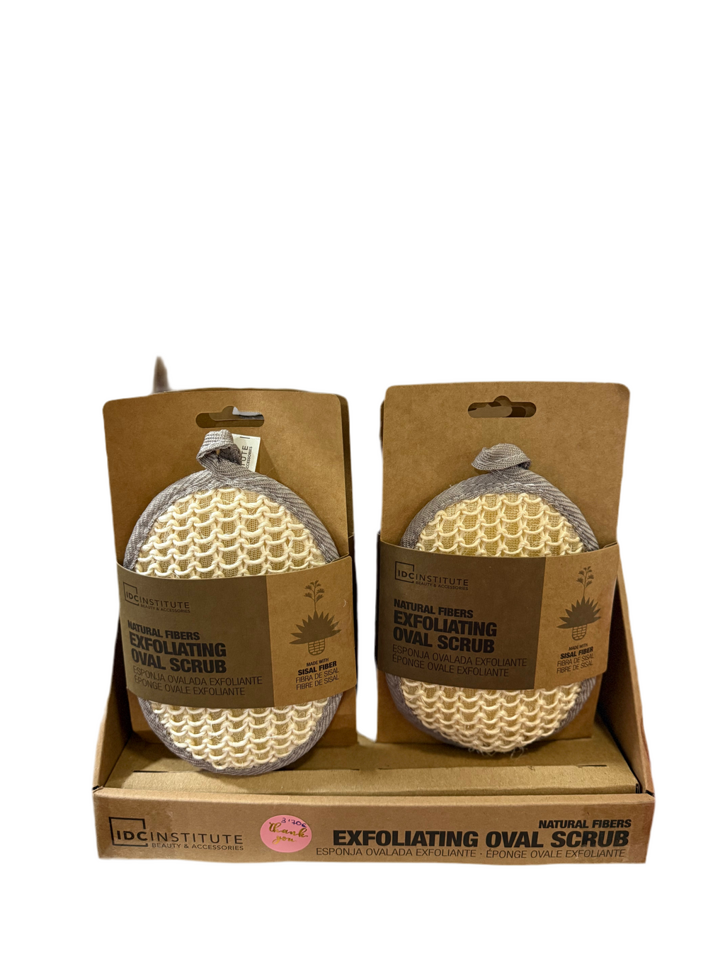 Manopla exfoliante en seco