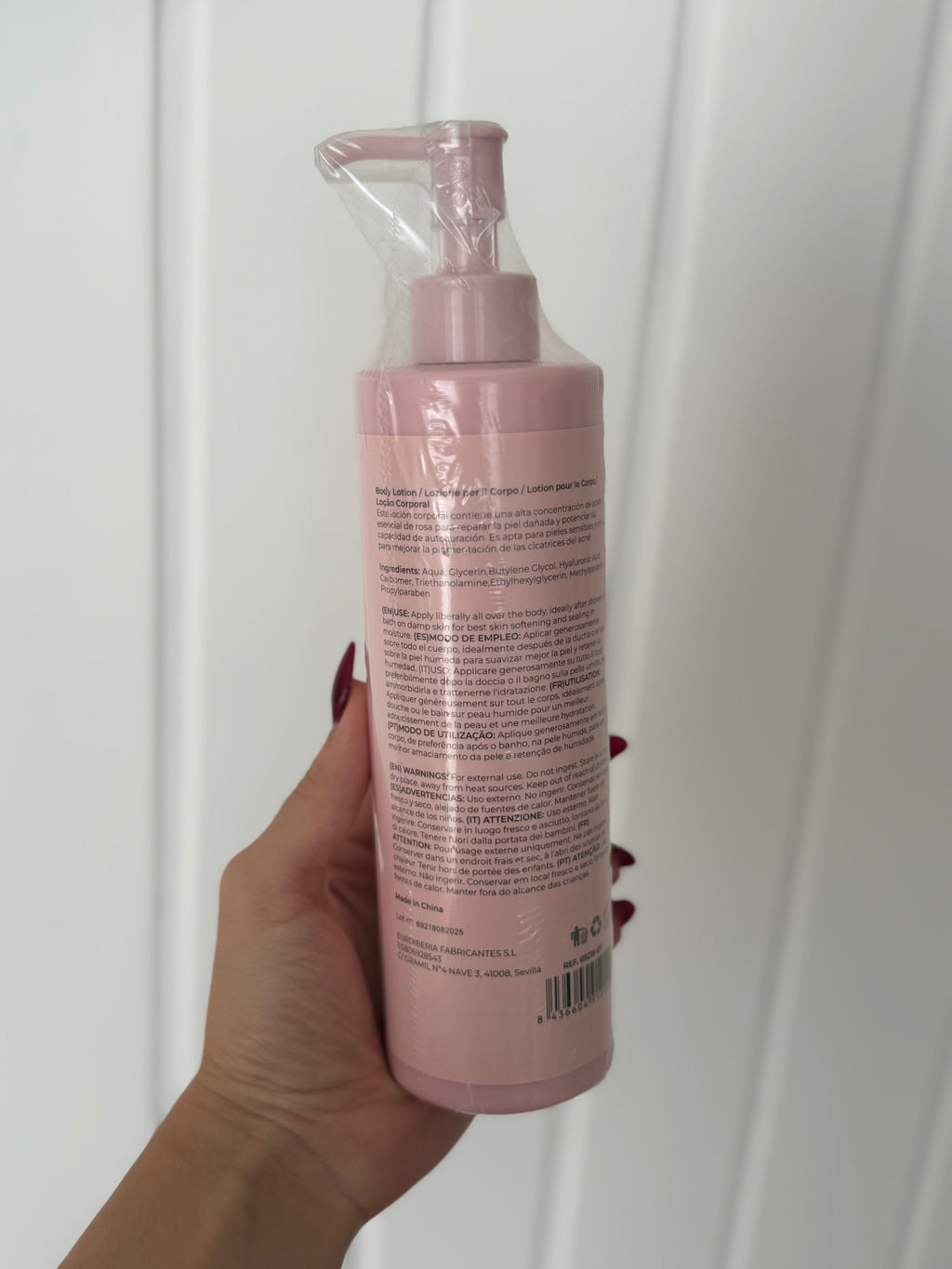 Loción corporal Yara rosa