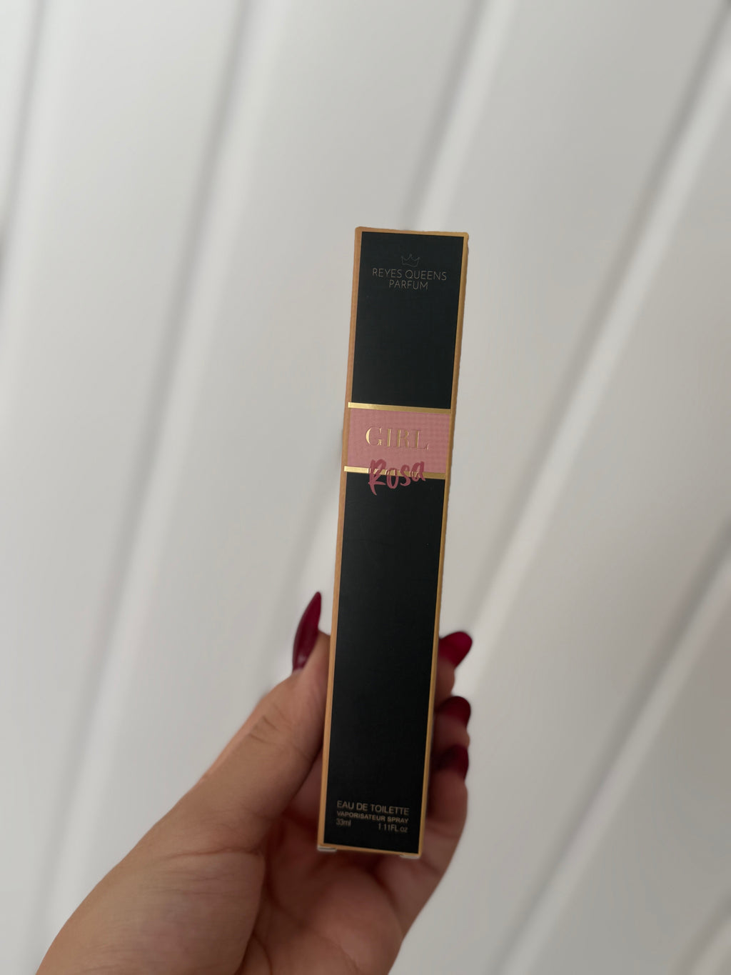 Mini talla perfume girl rosa