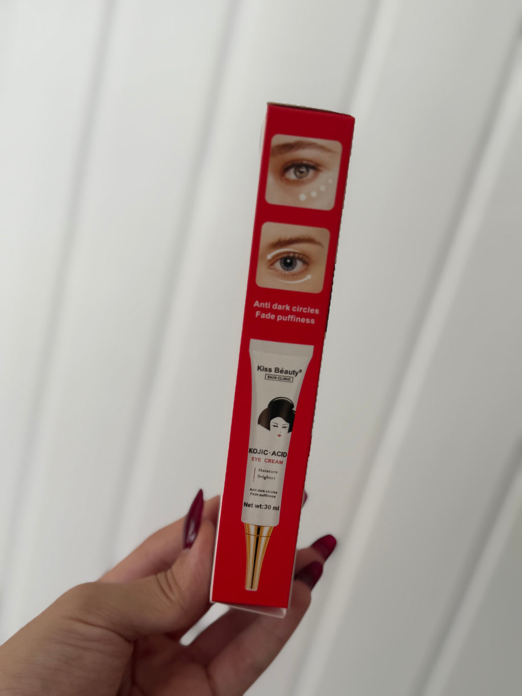 Contorno ojos coreano