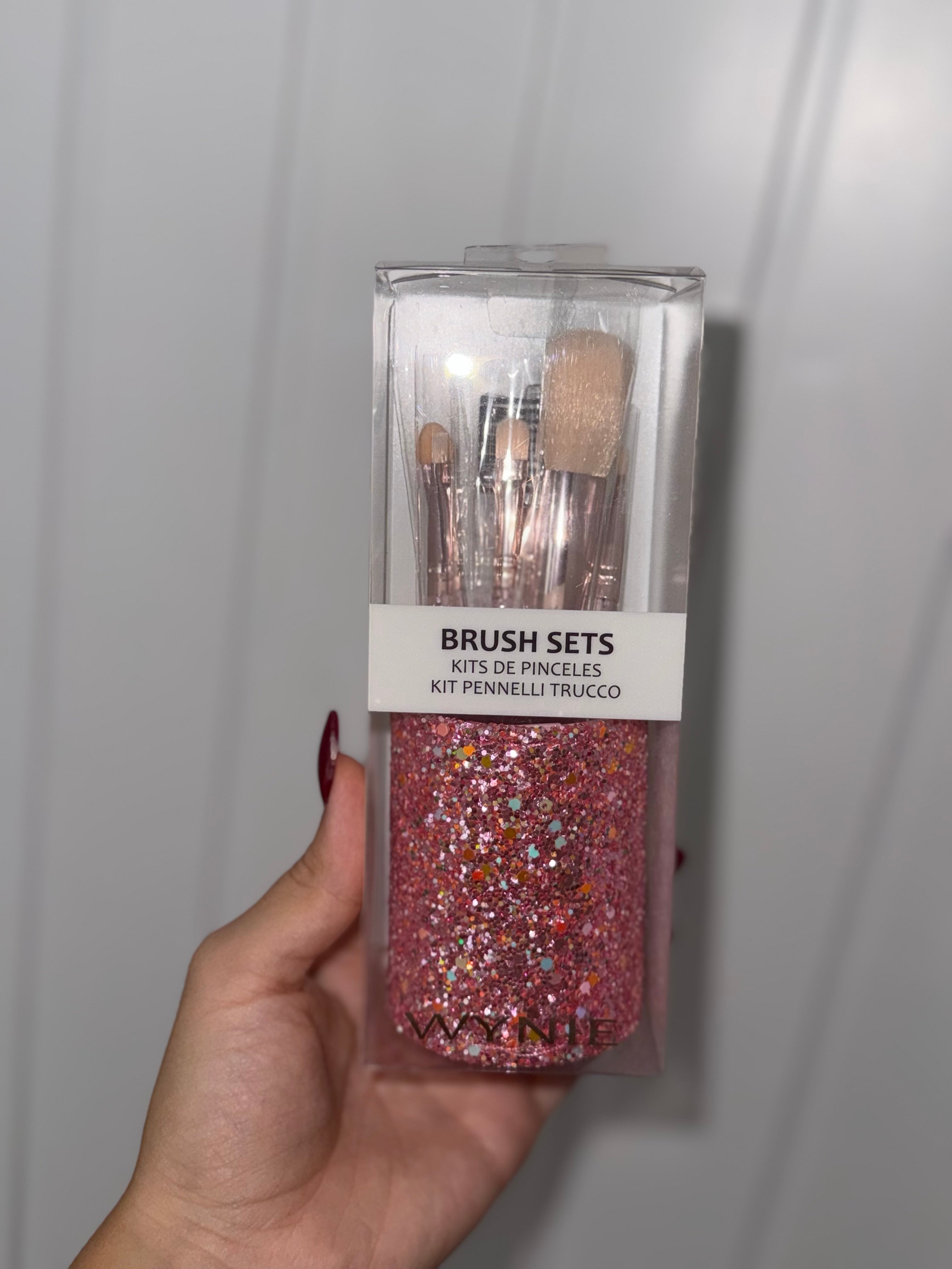Kit brochas maquillaje brillo