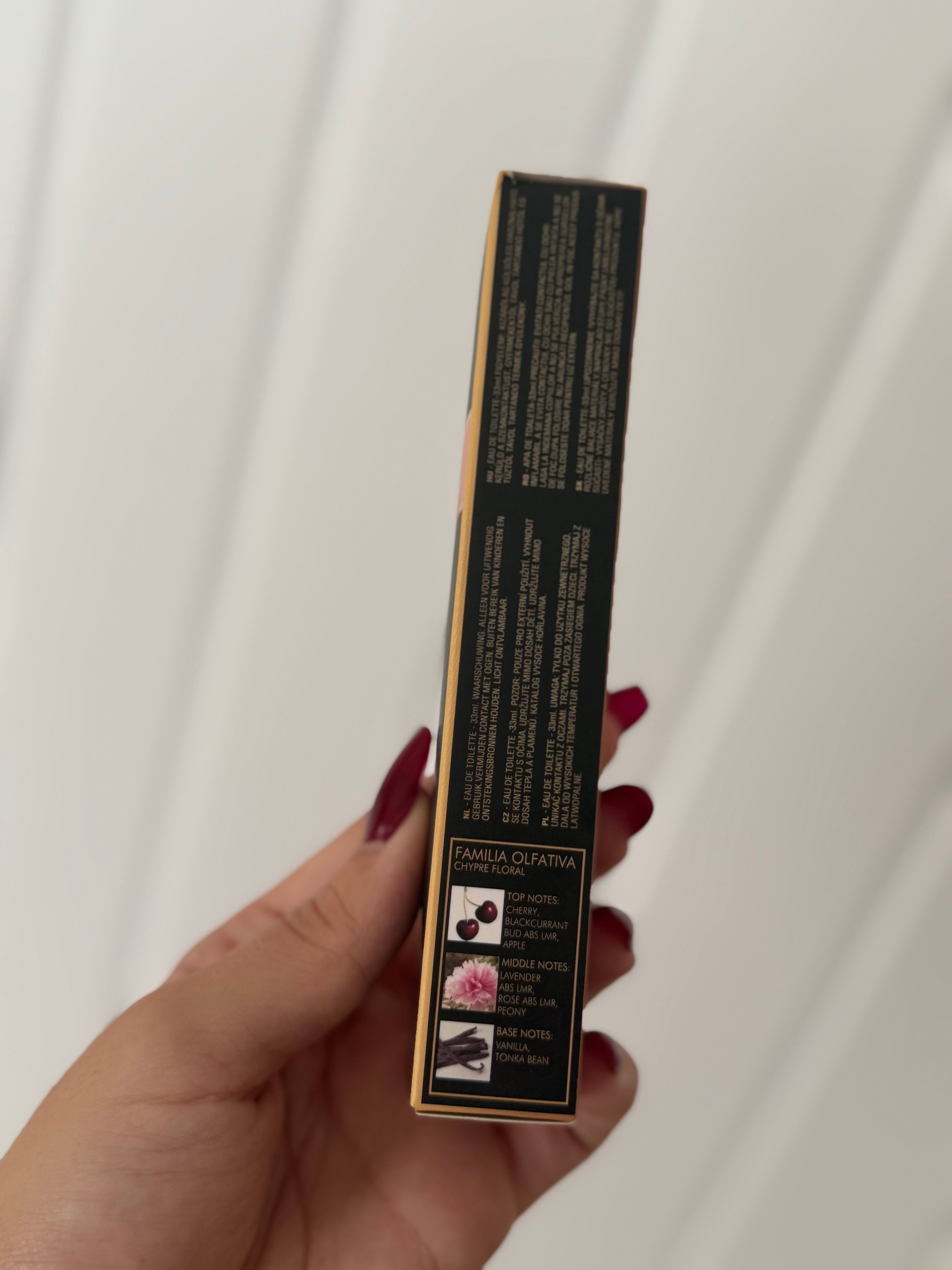 Mini talla perfume girl rosa