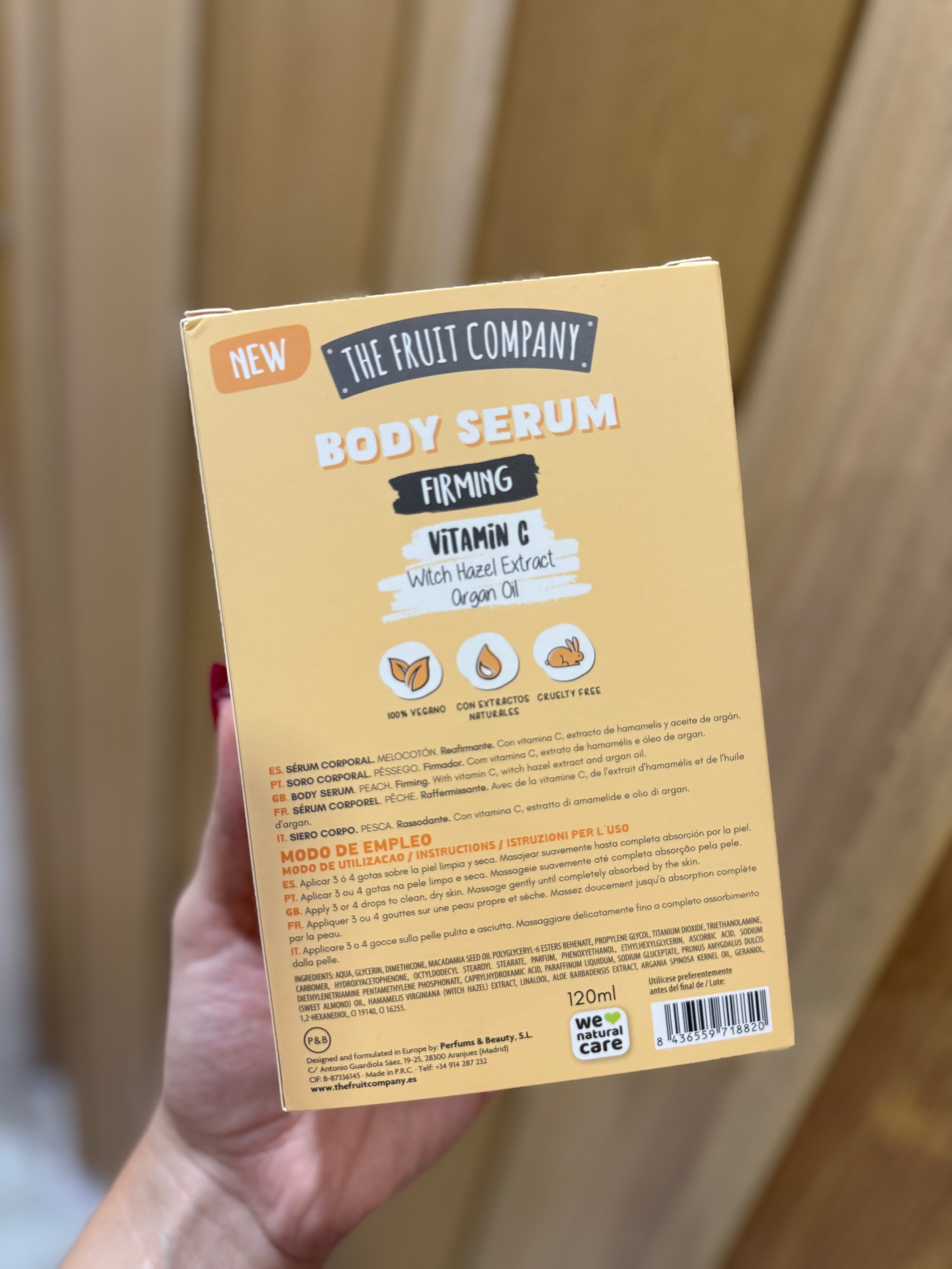 Serum corporal reafirmante