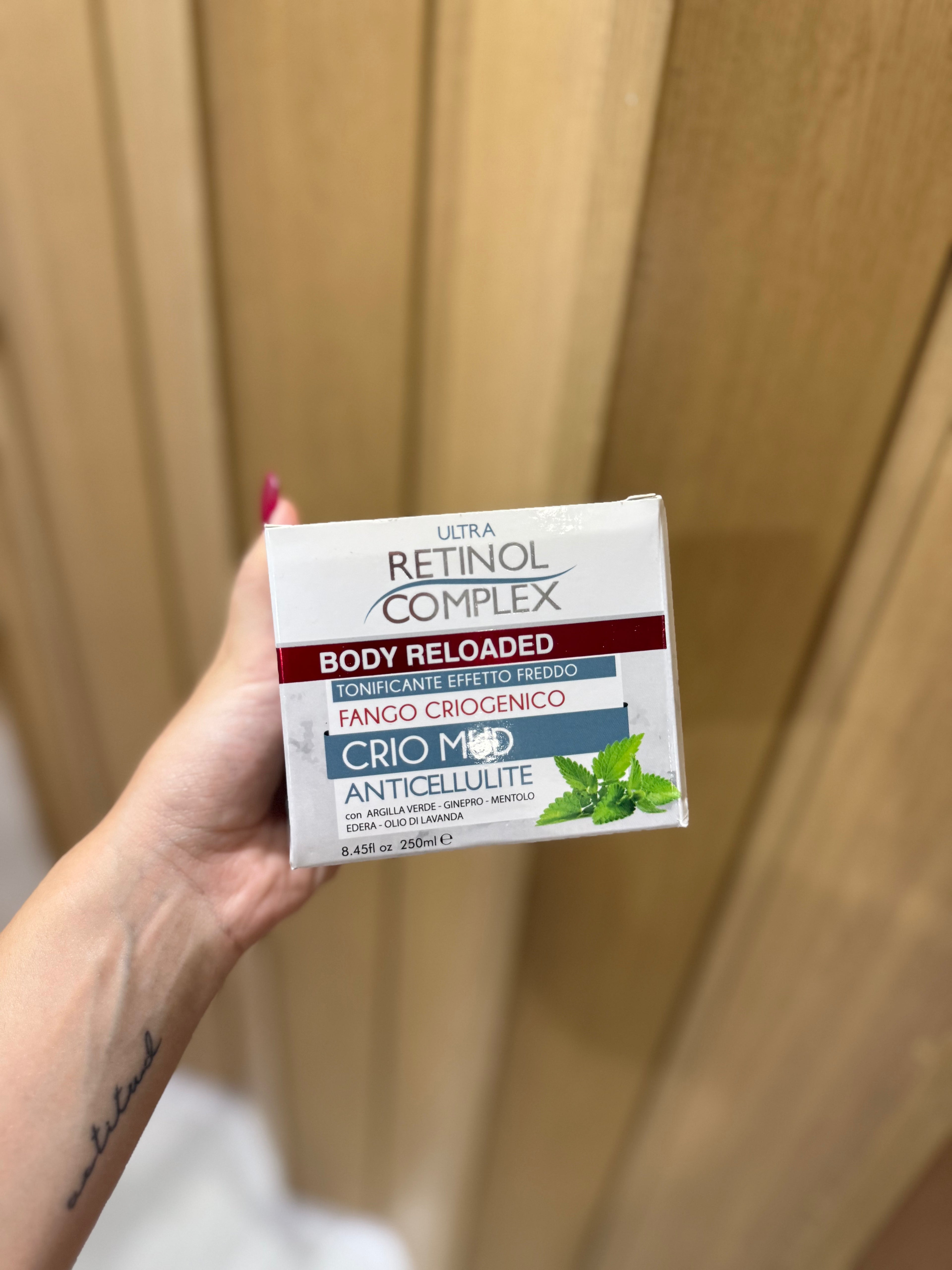 Mascarilla corporal anticelulitica