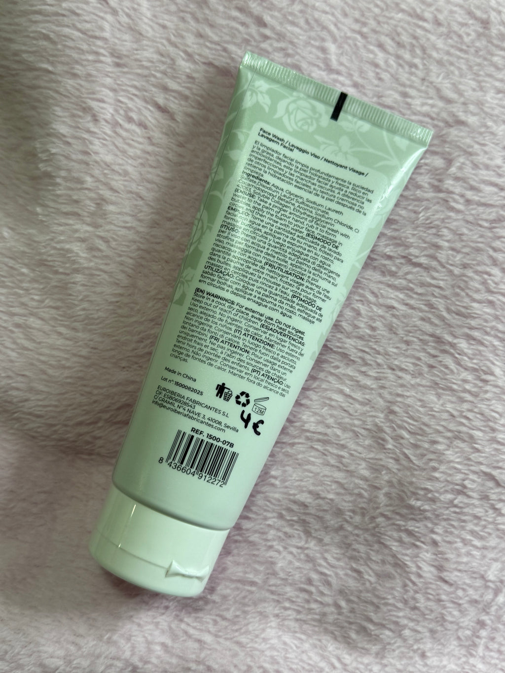 Limpiador facial colágeno Yara