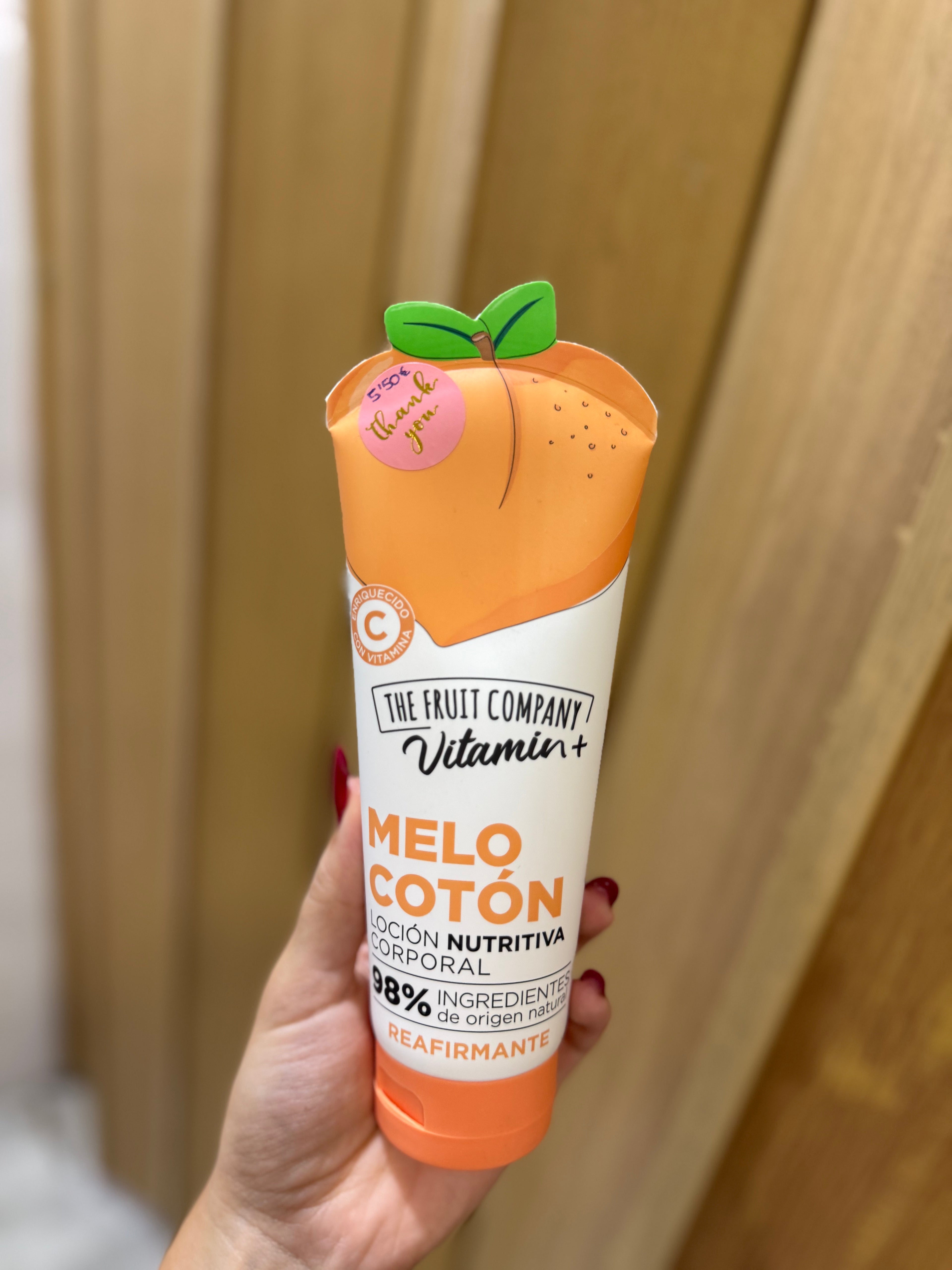 Crema corporal reafirmante