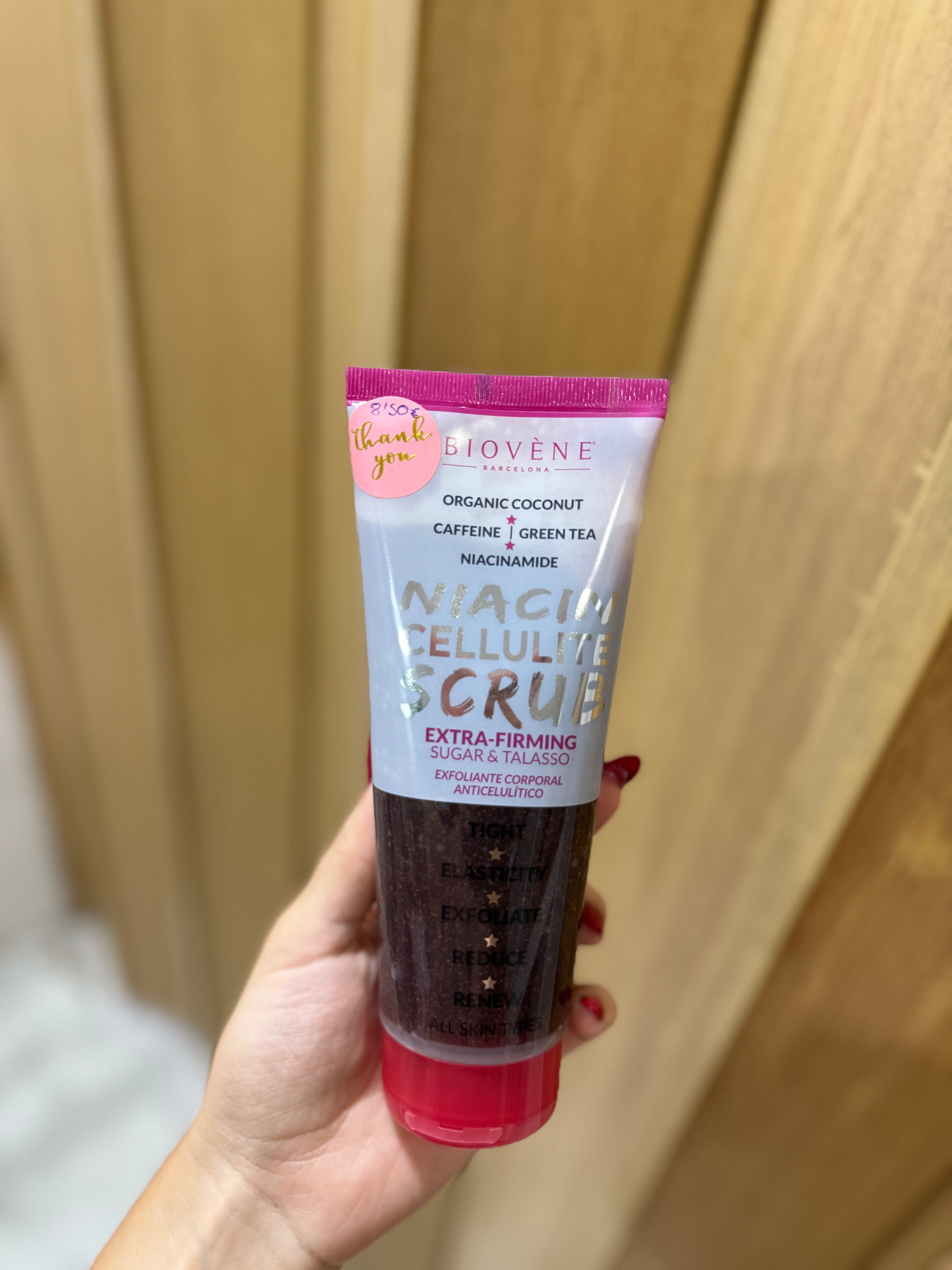 Exfoliante corporal anticelulitico