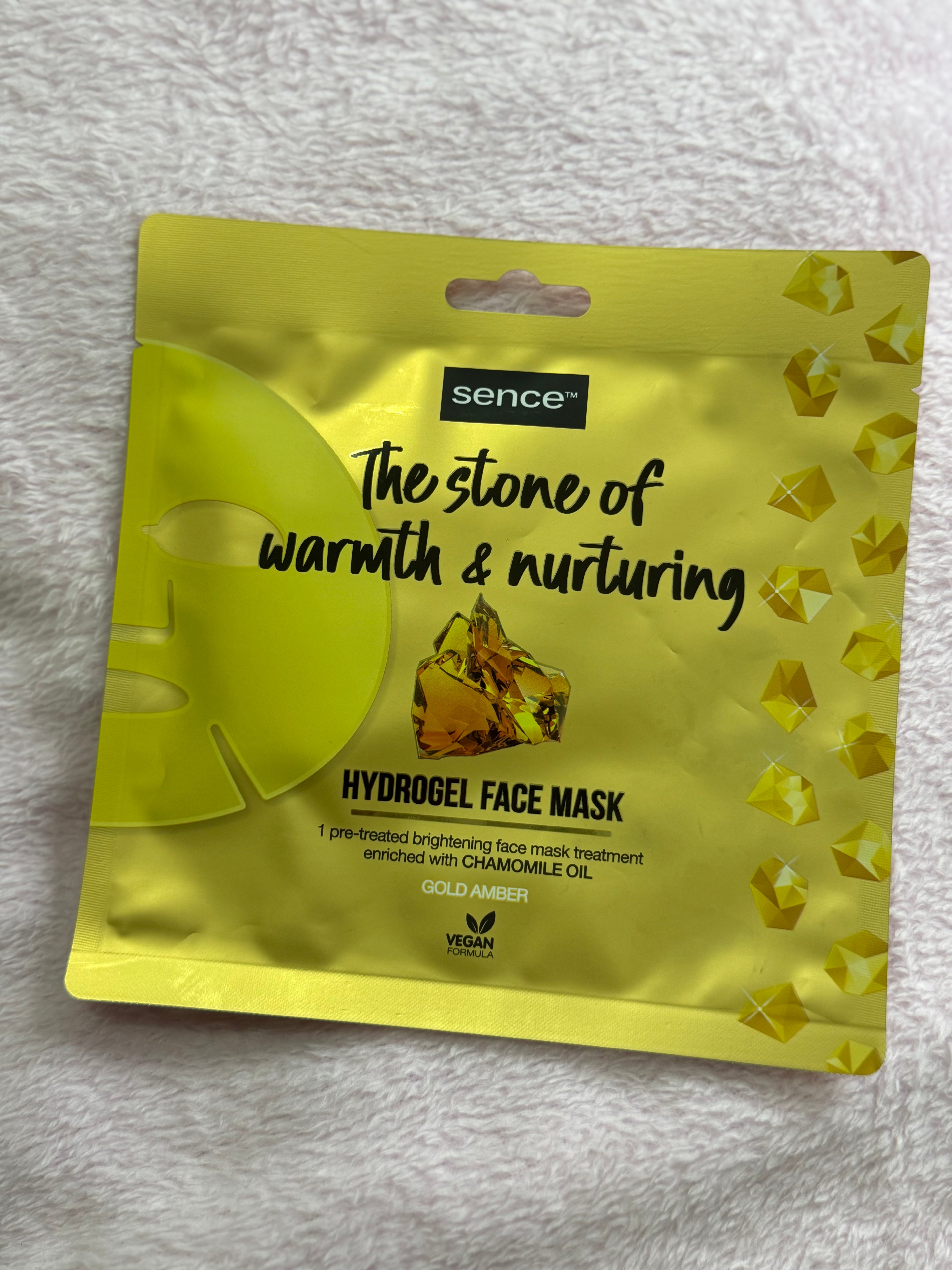Mascarilla facial hidrogel gold