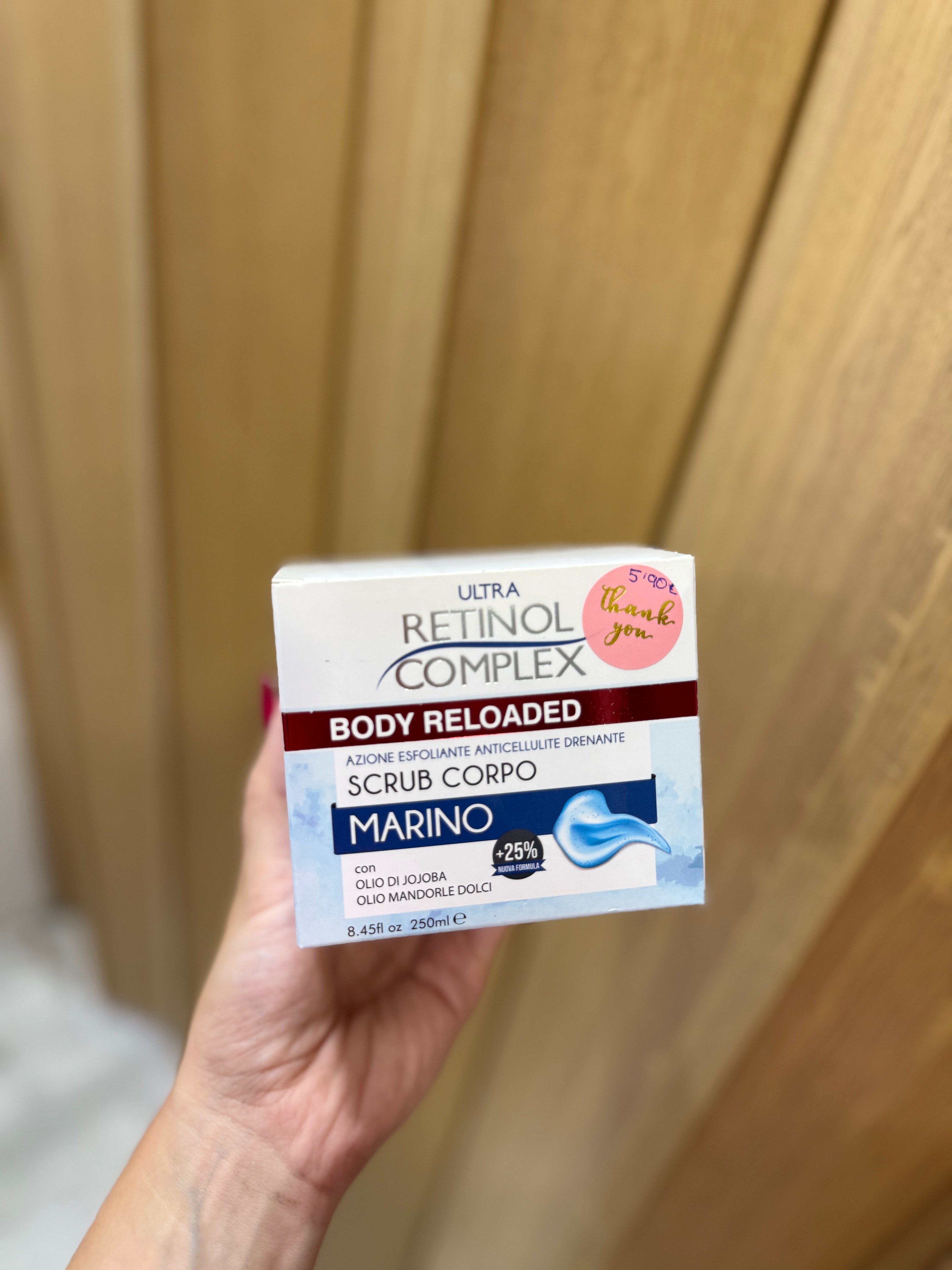 Exfoliante corporal anticelulitico drenante