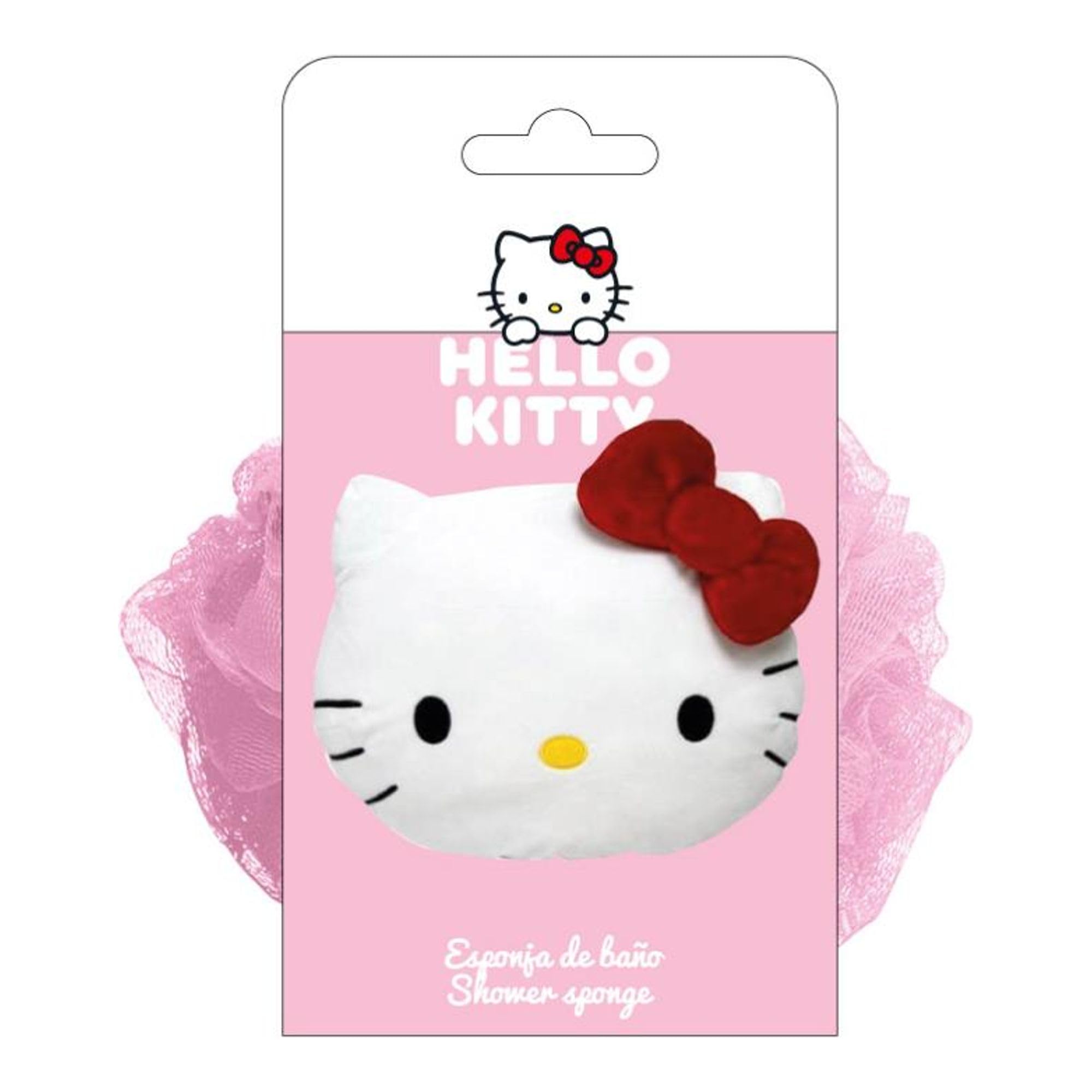 Esponja exfoliante Hello Kitty