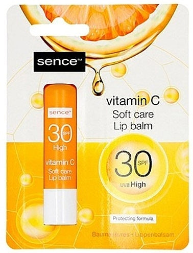 Bálsamo labial con protector solar y vitamina C