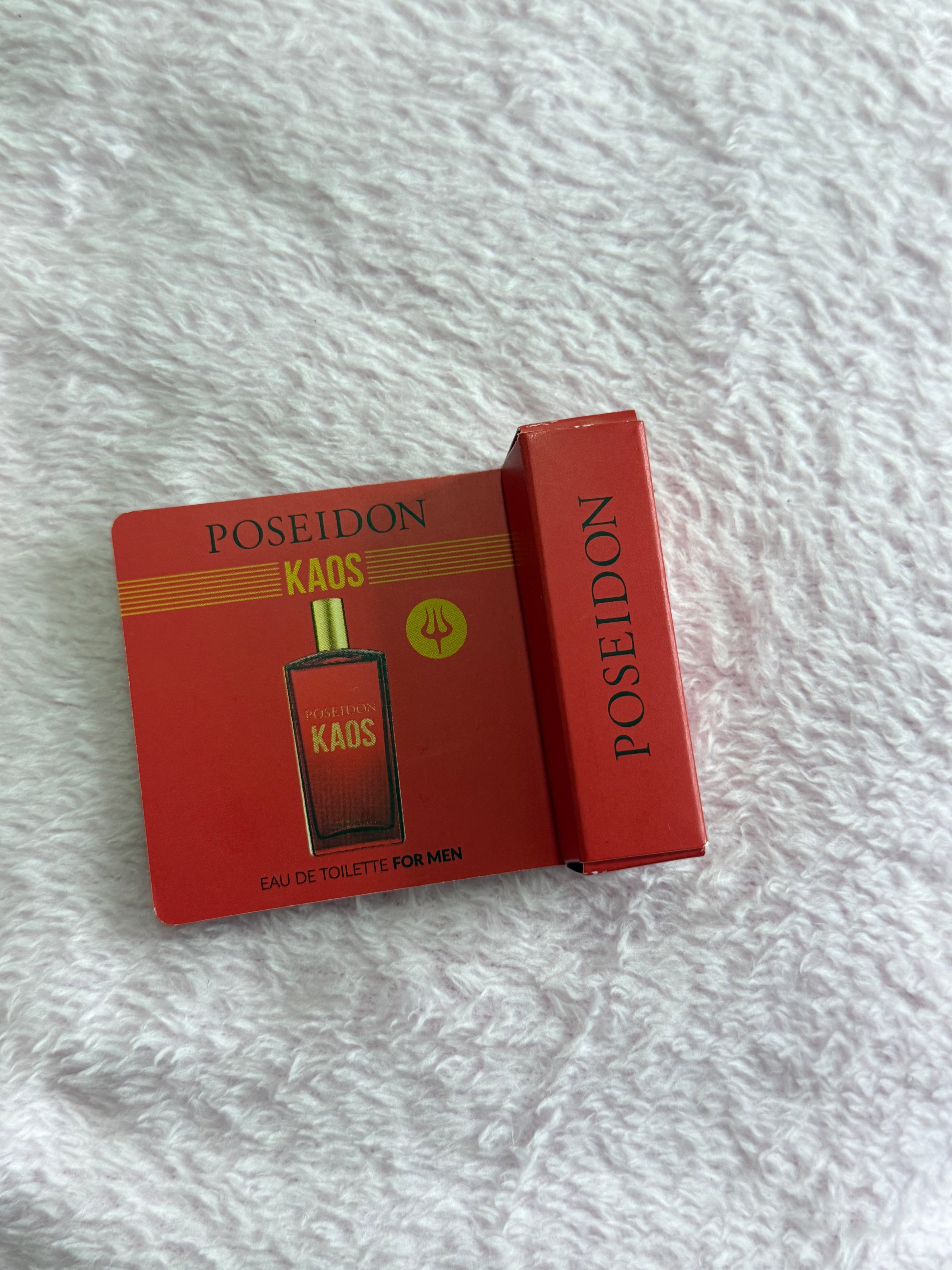 Muestra perfume hombre Kaos Poseidón